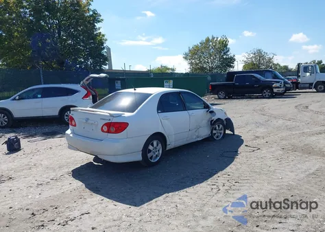 2006 Toyota Corolla S из США, поврежденный, VIN 2T1BR32E26C681270